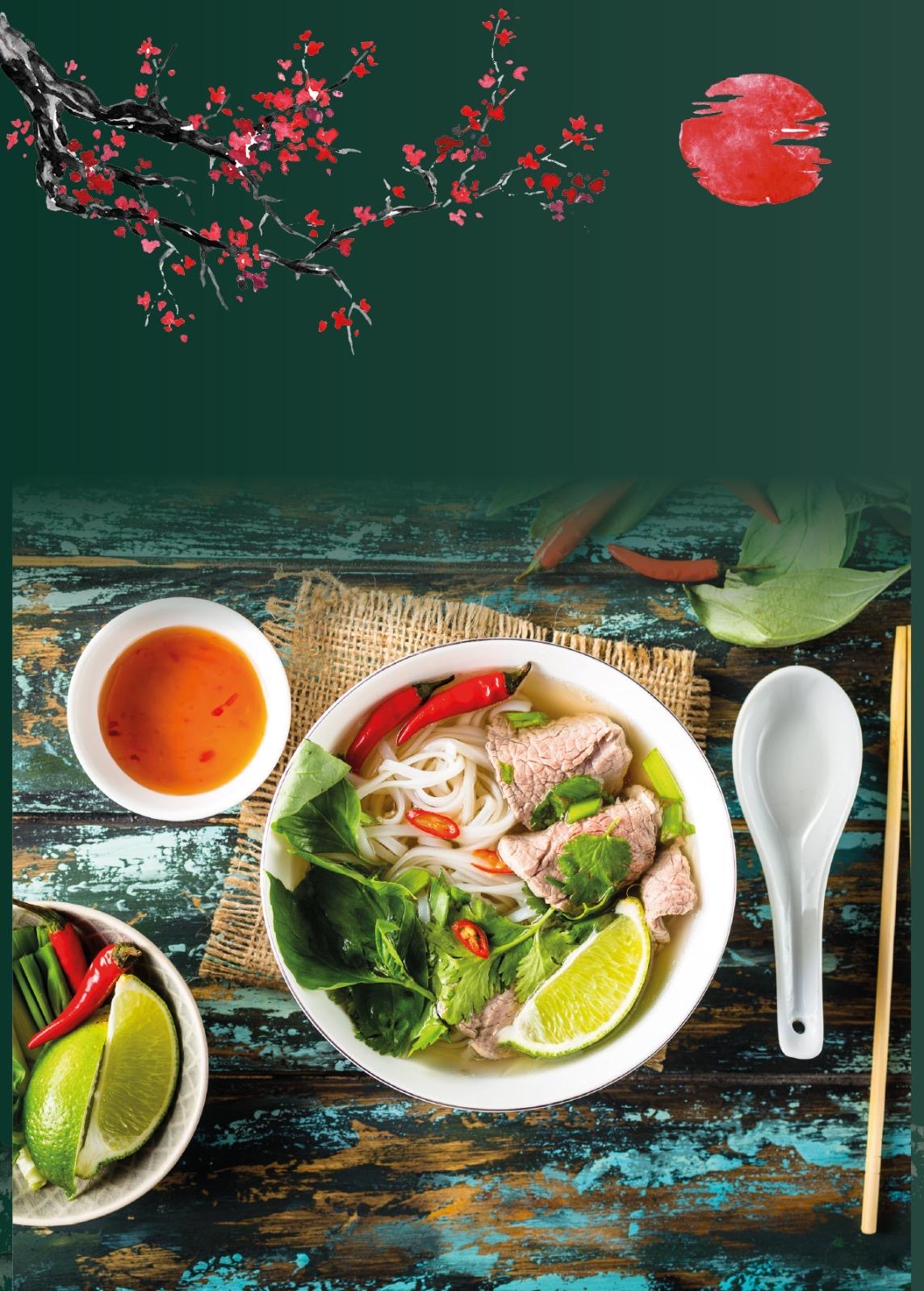 Speisekarte Seite 2: Vietnamesische Küche